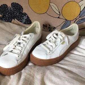 White Puma Sneakers